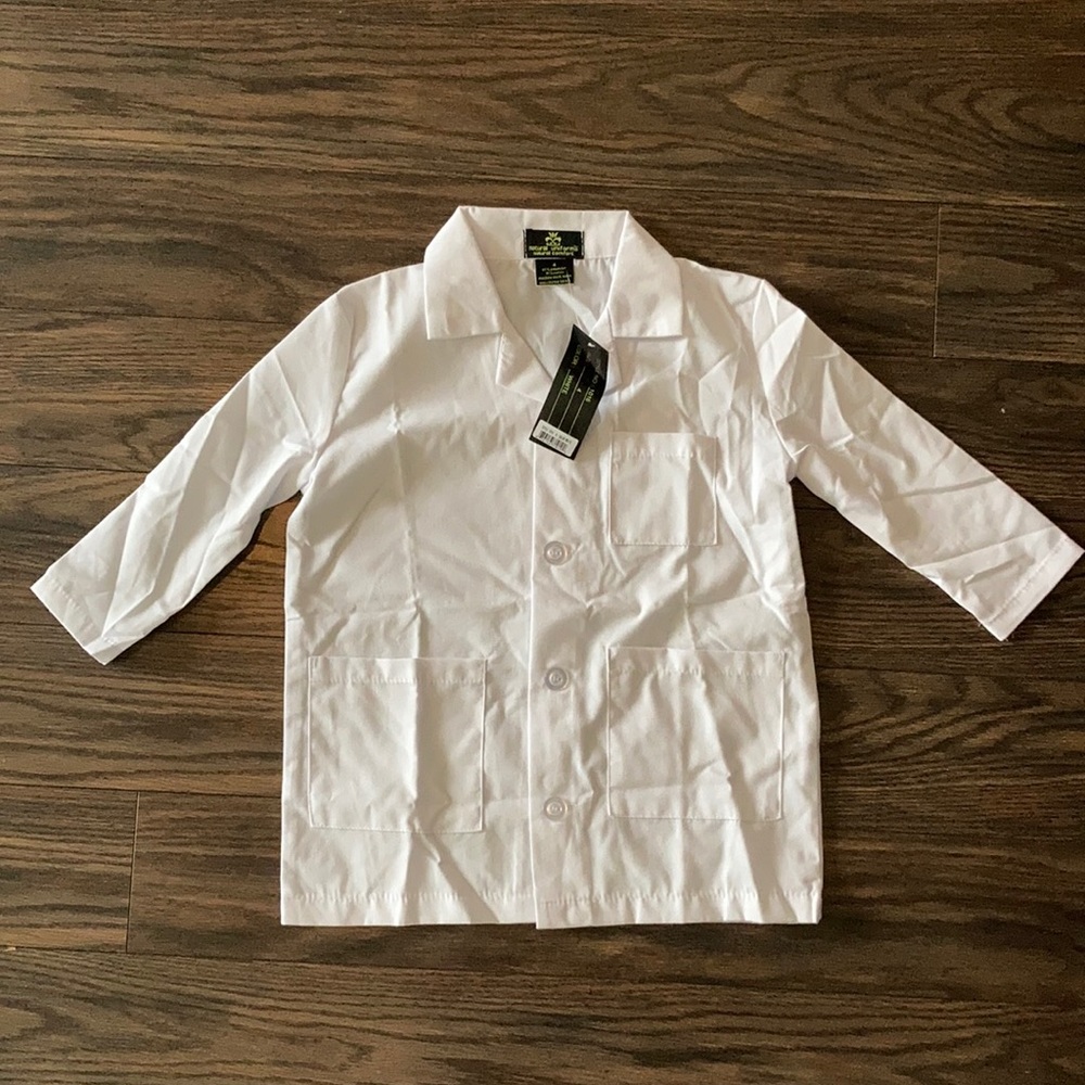 Doctor lab coat costume - size:4
